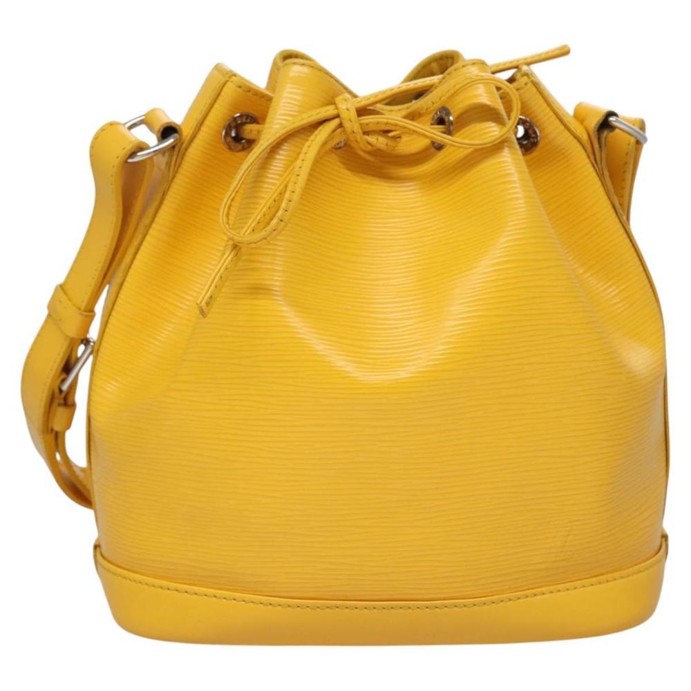 LOUIS VUITTON Epi Noe BB Shoulder Bag Yellow Mimosa M40973 LV Auth 114500 - Picture 13 of 16